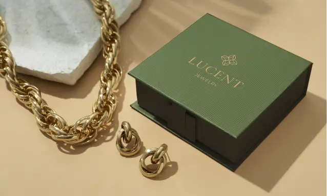 Brand identity for luxury jewelry