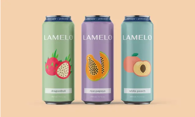 Branding identity for organic lemonade