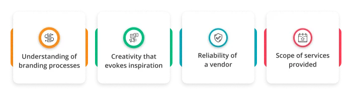 Factors to consider when evaluating branding agency