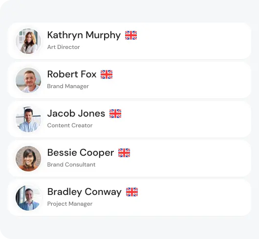 Extensive British market state data inclusion